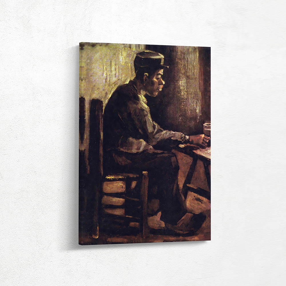 Peasant Sitting at the Table