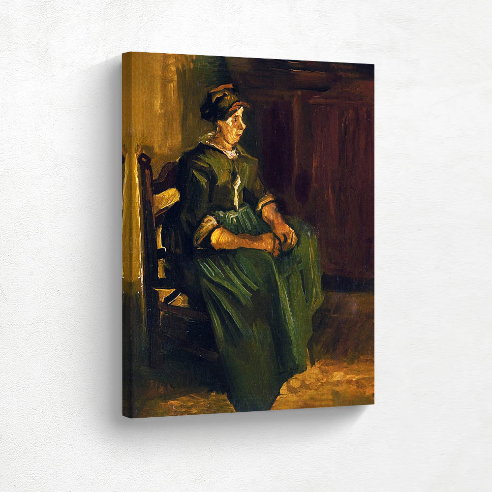 Peasant Woman Sitting on a Chair