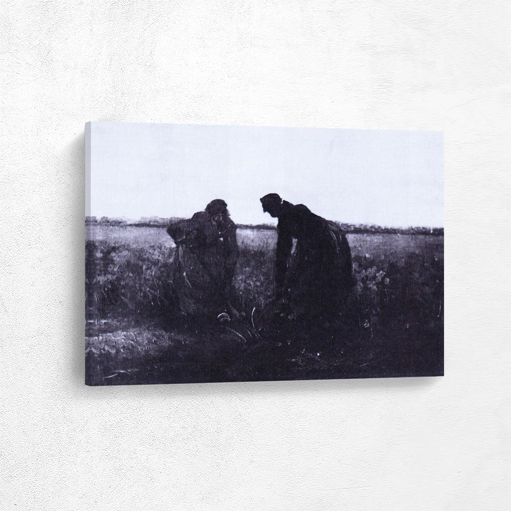 Two Peasant Women digging