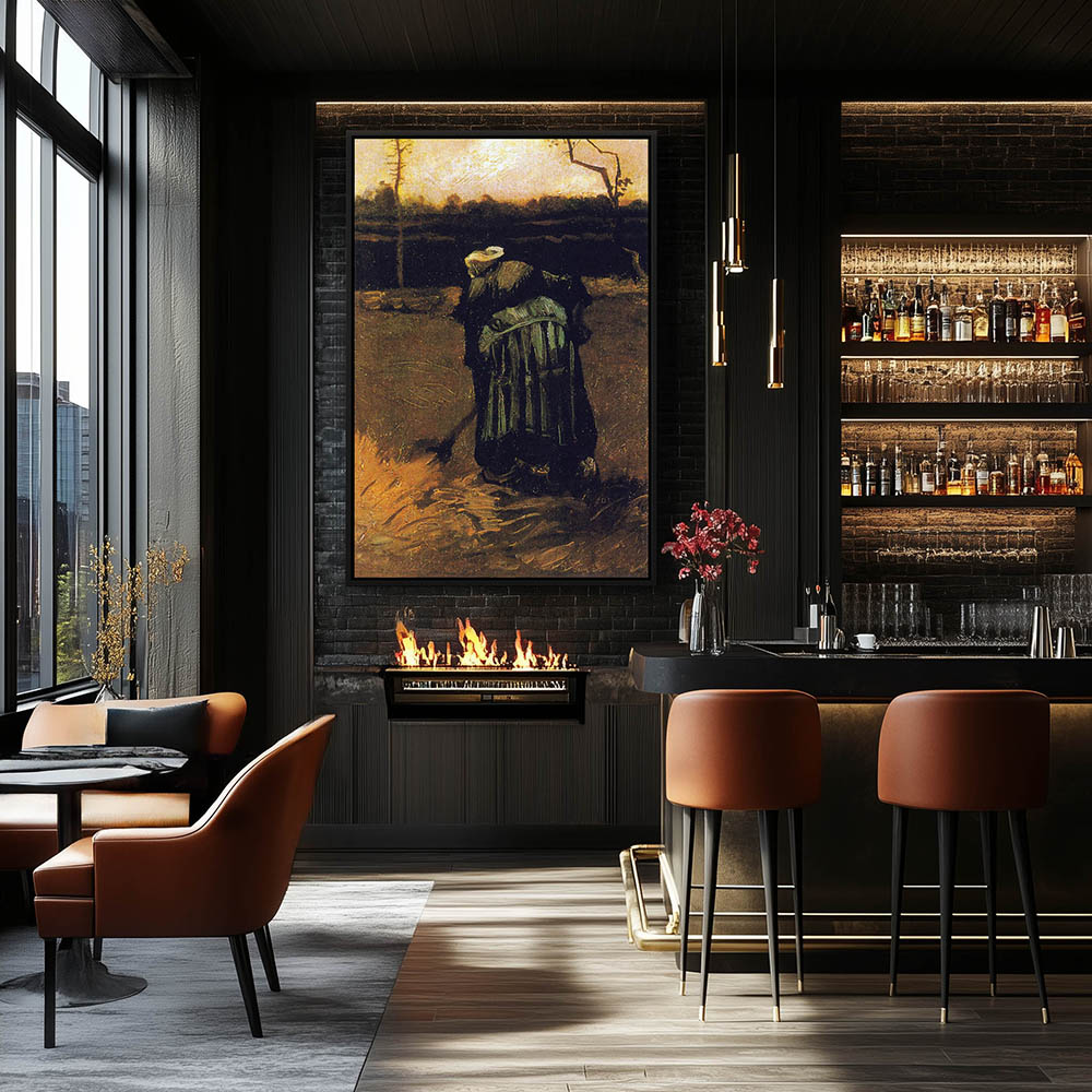 Peasant Woman Digging - Image 2