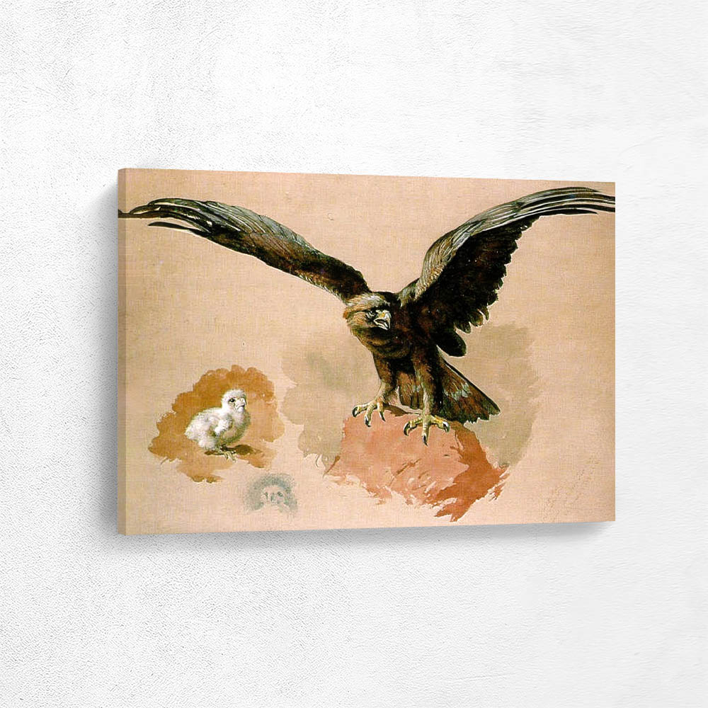 Golden Eagle and Chick Study