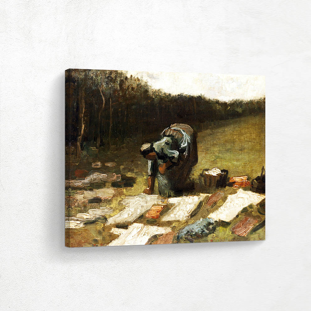 Peasant Woman Laundering