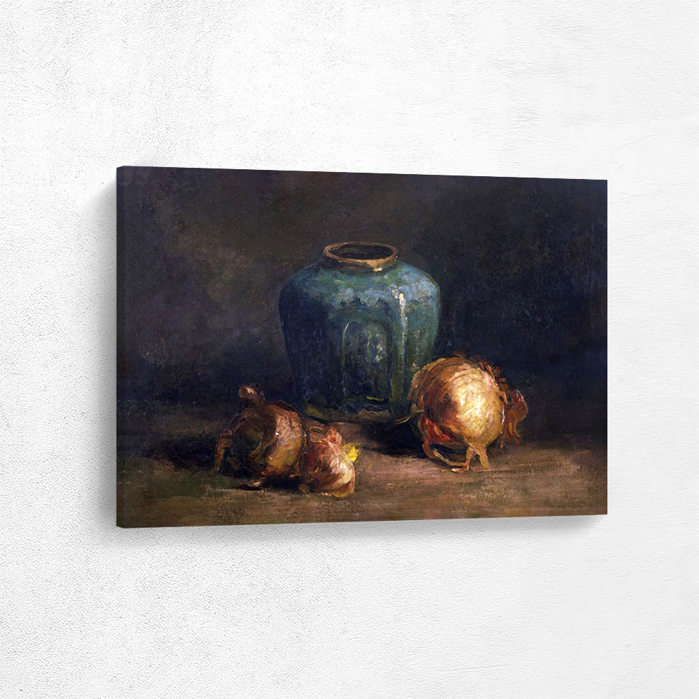 Still Life with Ginger Jars and Onions