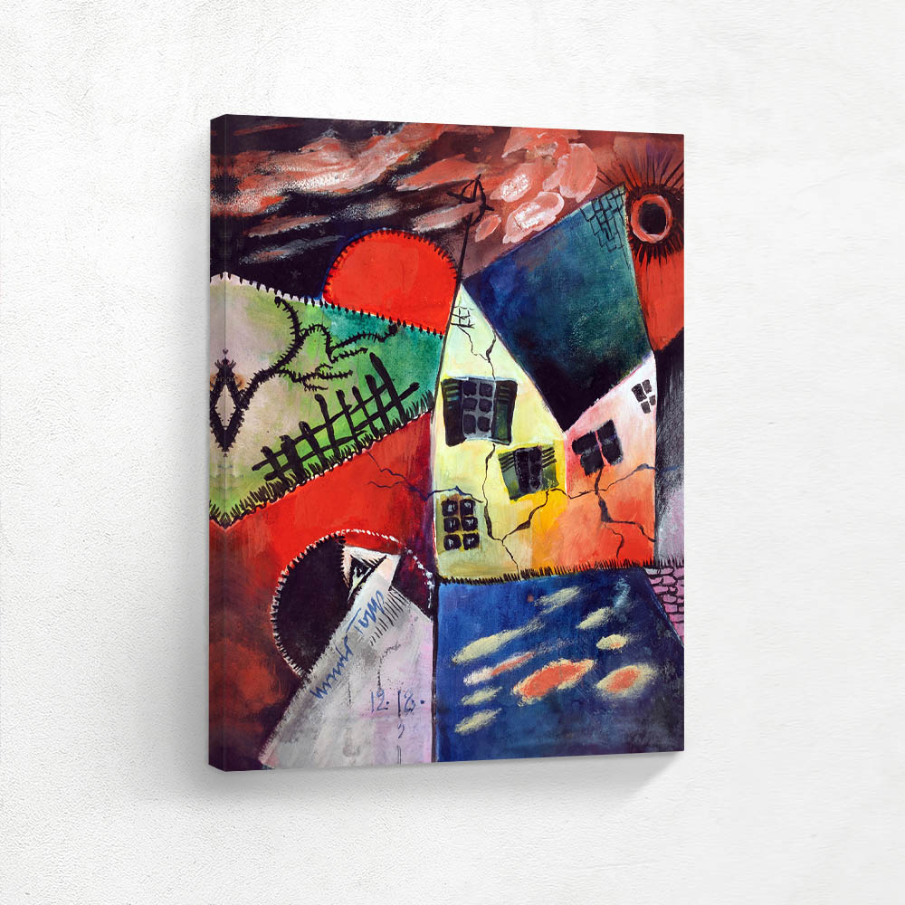 House with Wind Rose