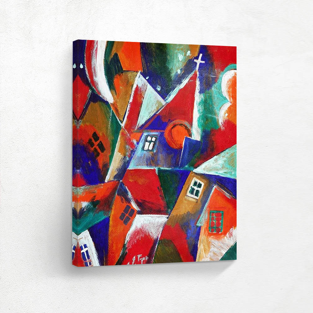 Cityscape with Church