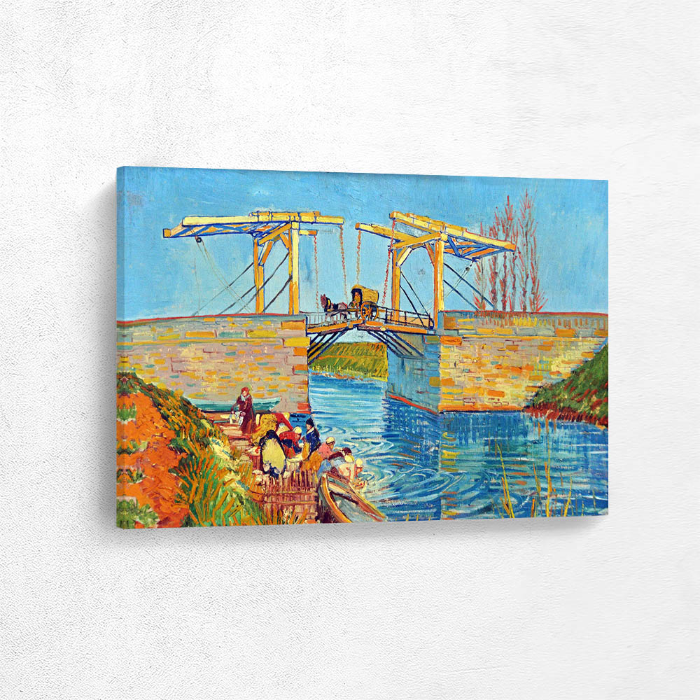 The Langlois Bridge at Arles with Women Washing