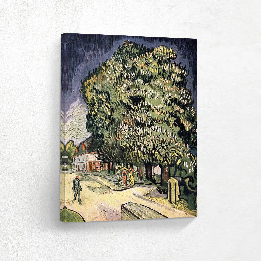 Blooming Chestnut Trees