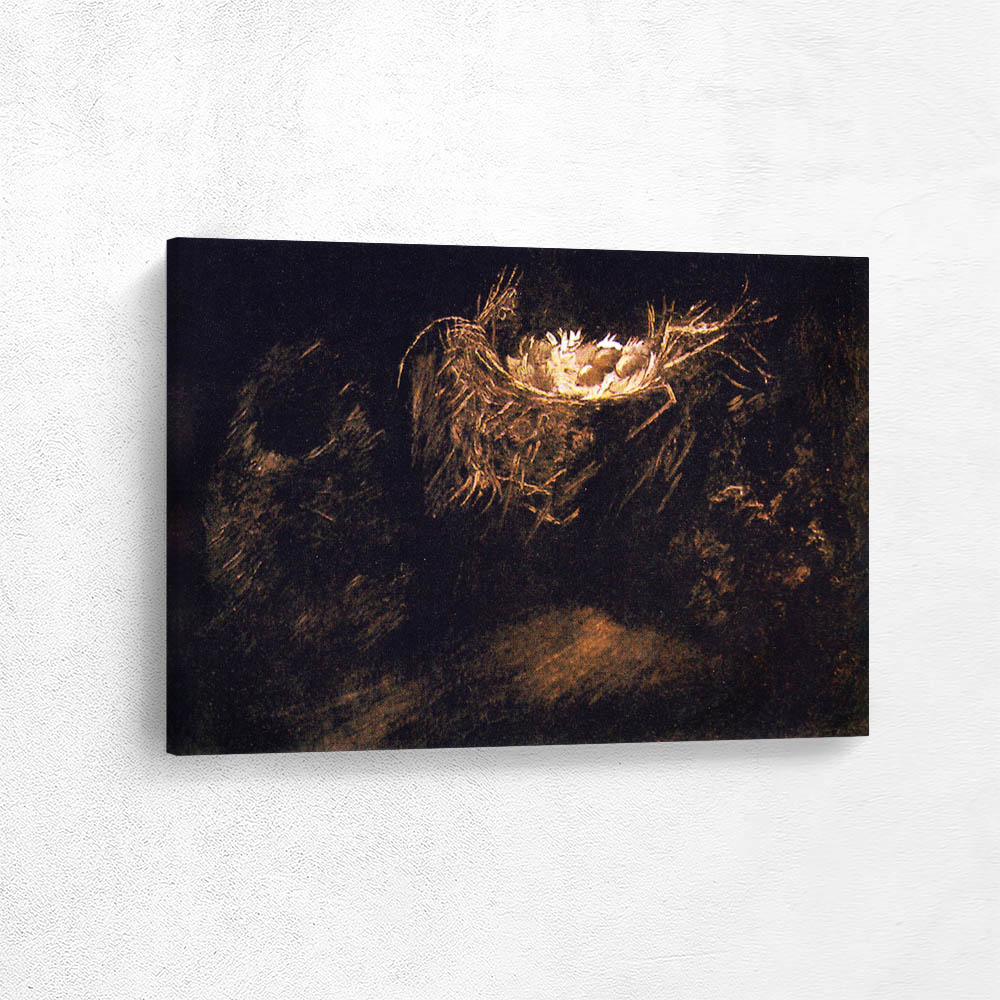 Still Life with Three Birds Nest