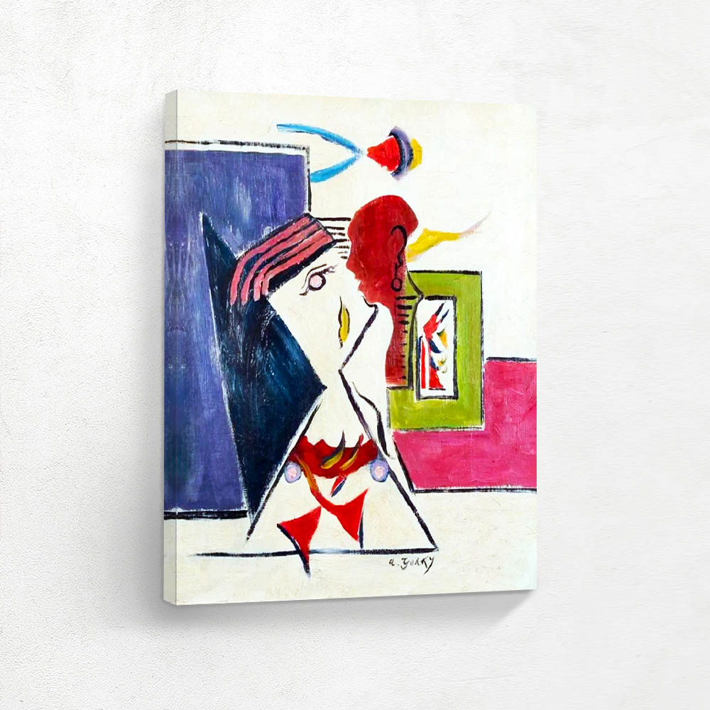 Abstract Expression of a Head