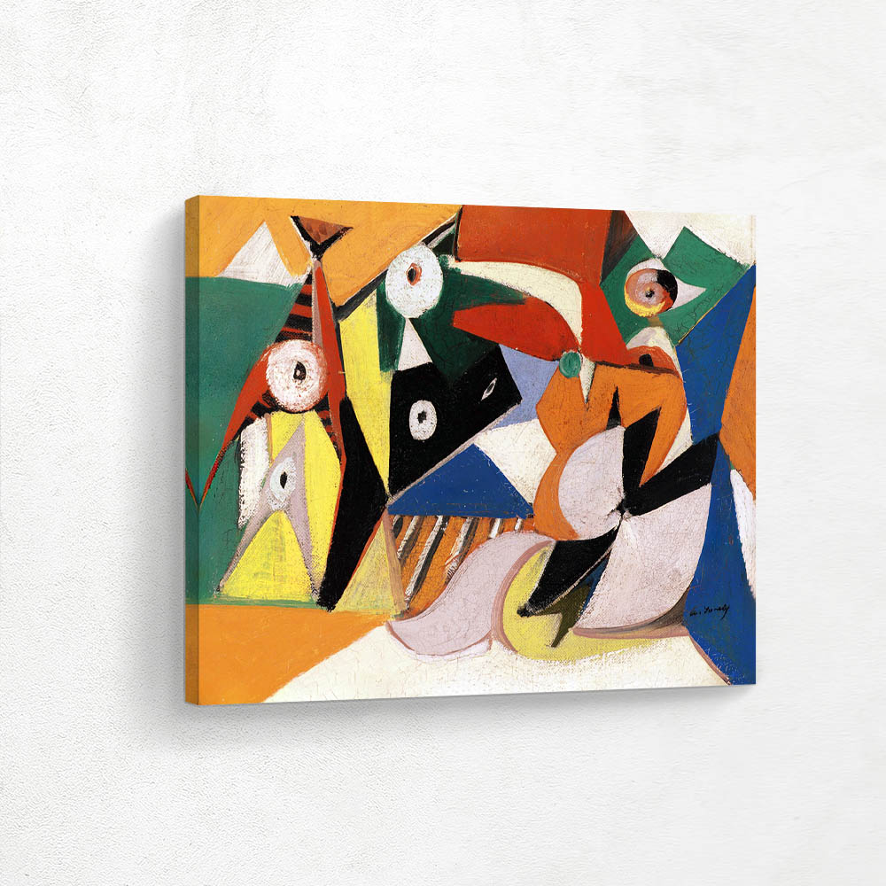 Untitled Abstract Expression Composition