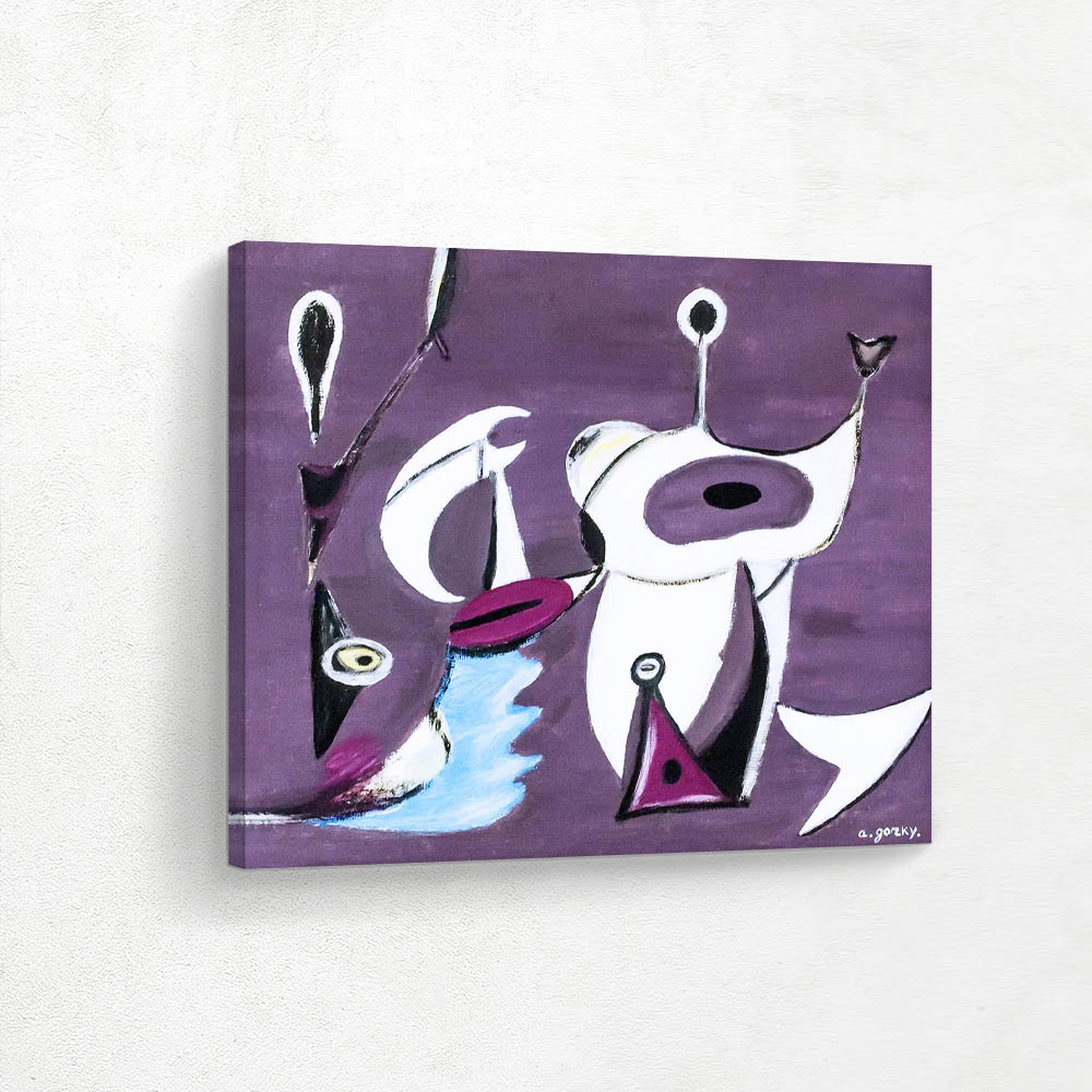 Untitled Abstract Surrealist Composition