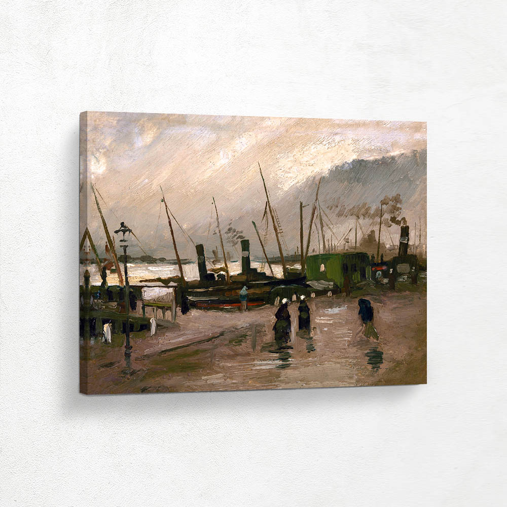 The De Ruijterkade in Amsterdam