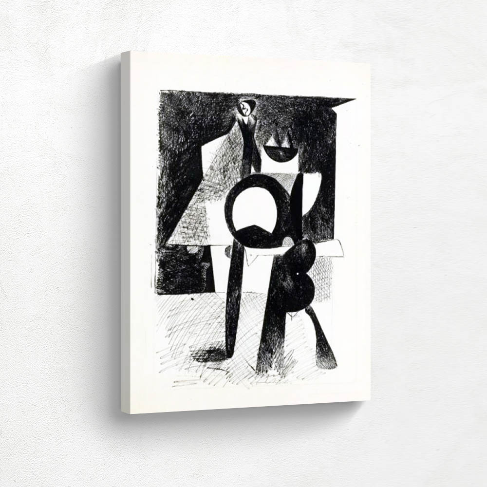 Cubist Standing Figure