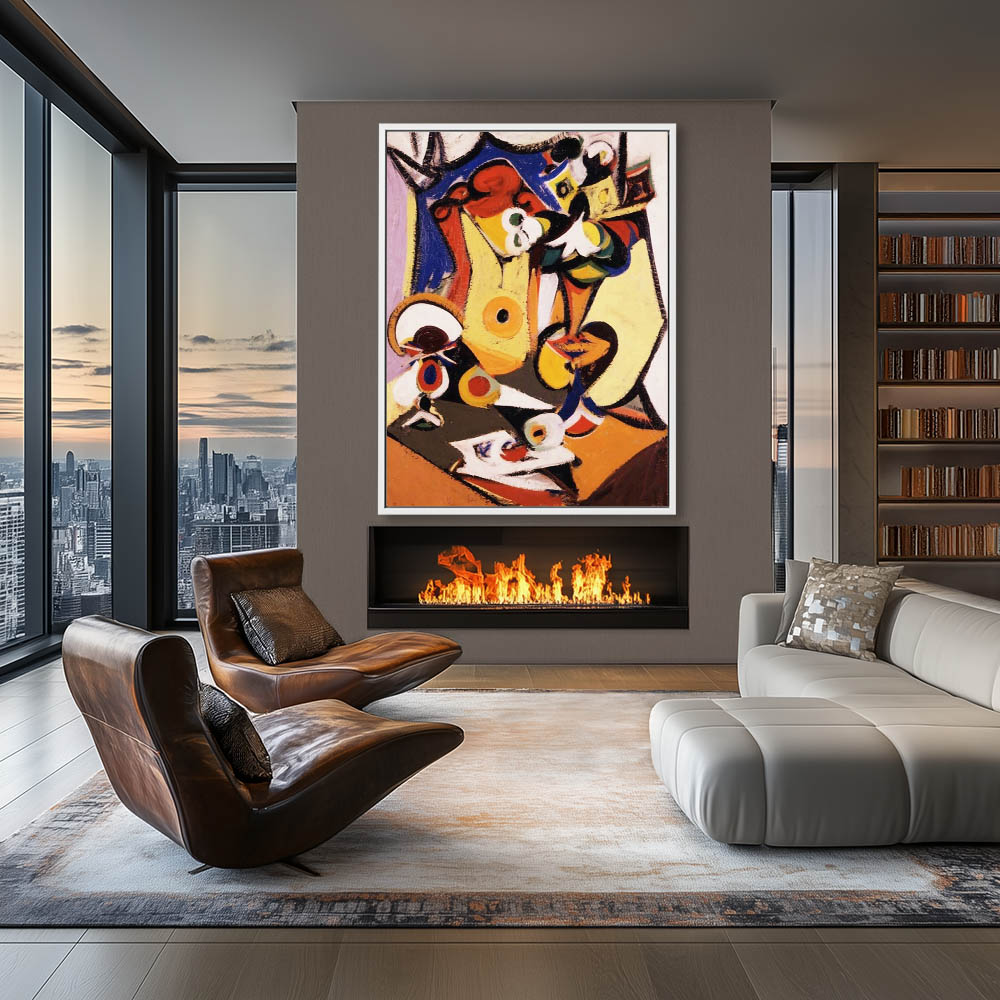 Abstract Still Life Composition – Great Canvas Arts