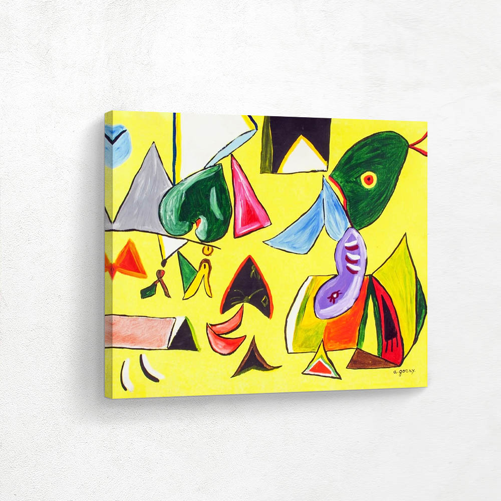 Abstract Surrealist Composition