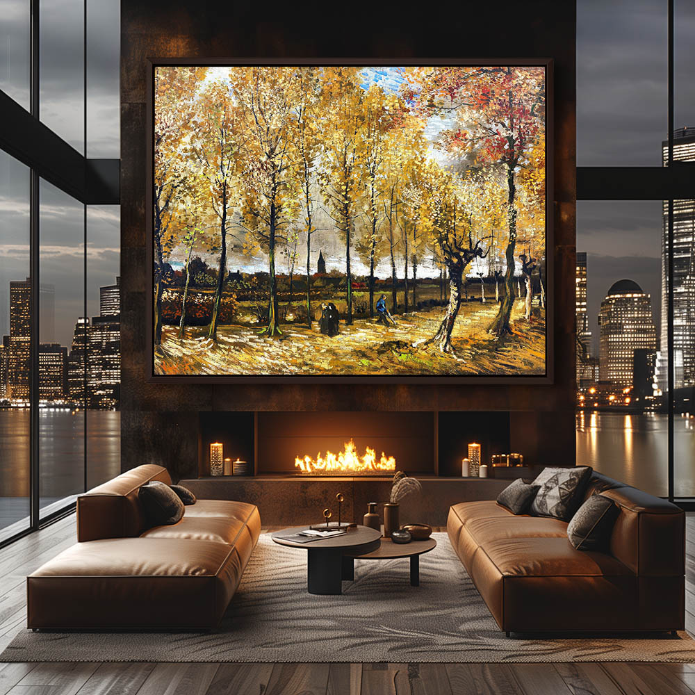 Poplars near Nuenen 2 - Image 3