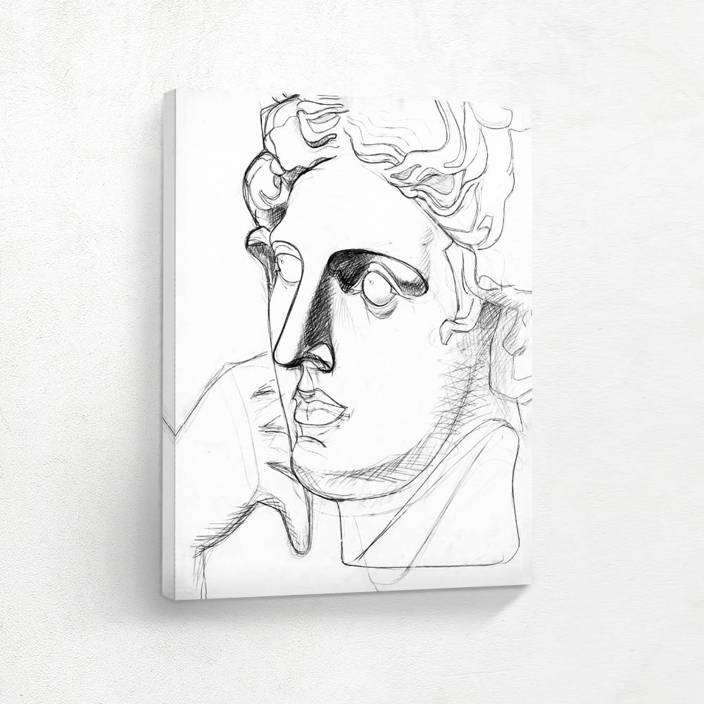 Classical Head After the Appollo Belvedere