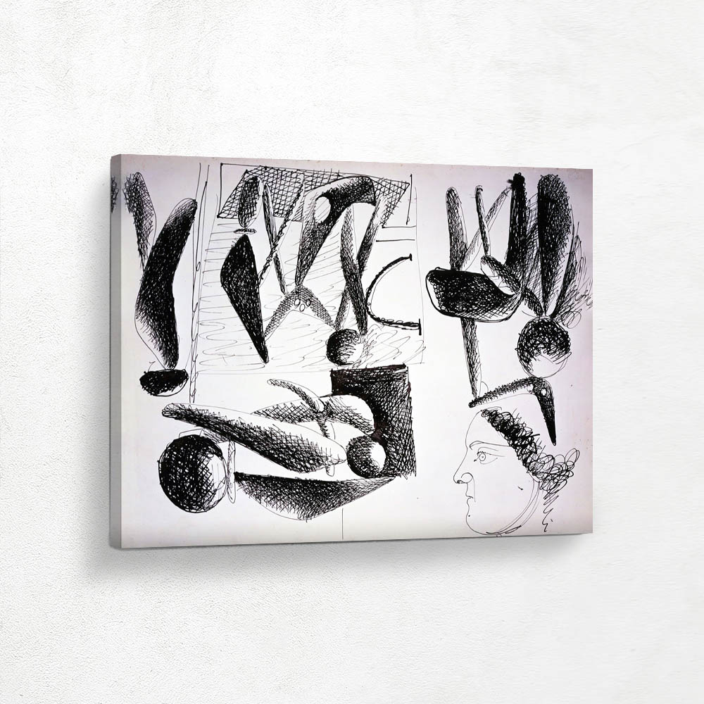 Study After Picassos Carnet Dinard