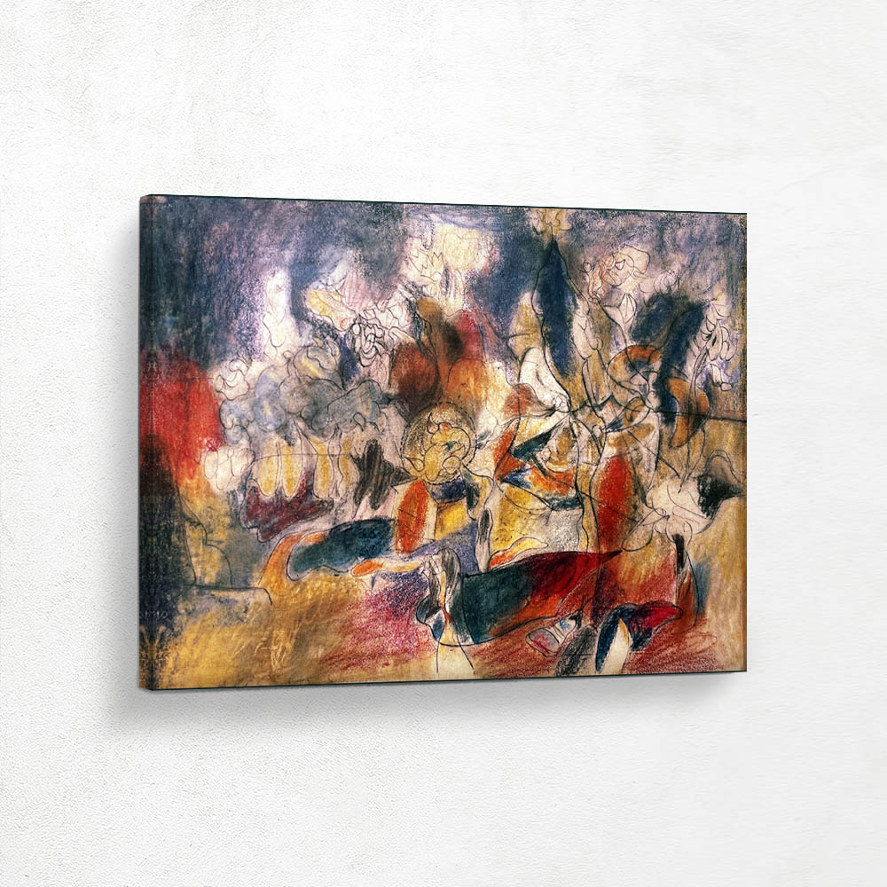 Abstract Virginia Pastel