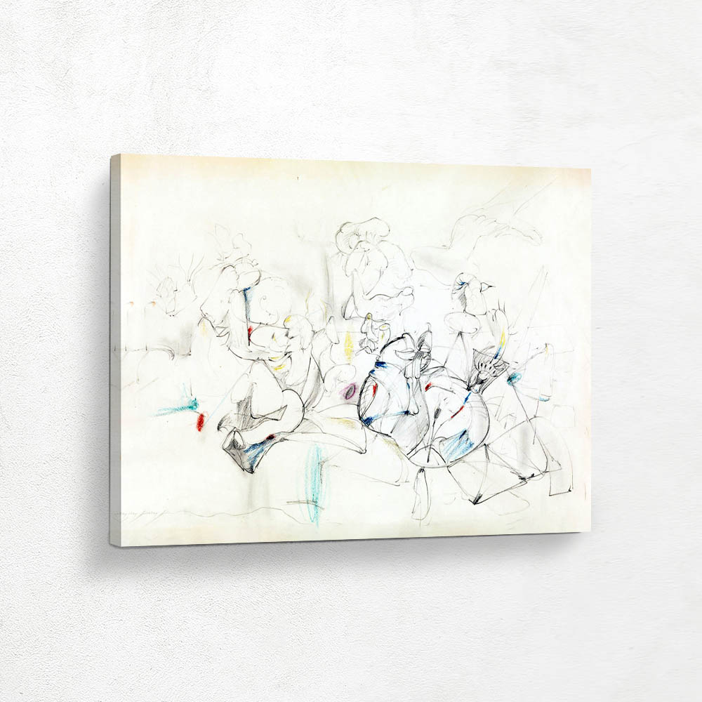 Untitled Abstract expressionist  Drawing