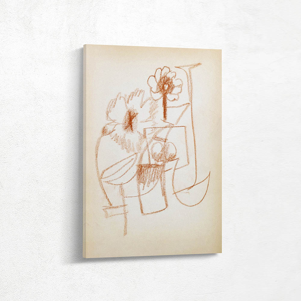 Abstract Flower Painting