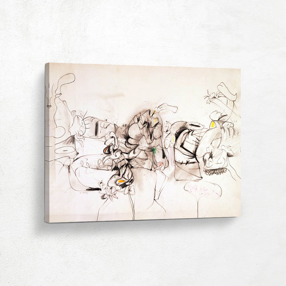 Untitled Abstract expressionist  Drawing