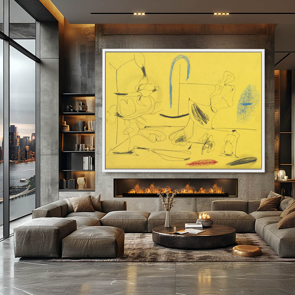 Untitled Abstract expressionist Drawing - Image 4