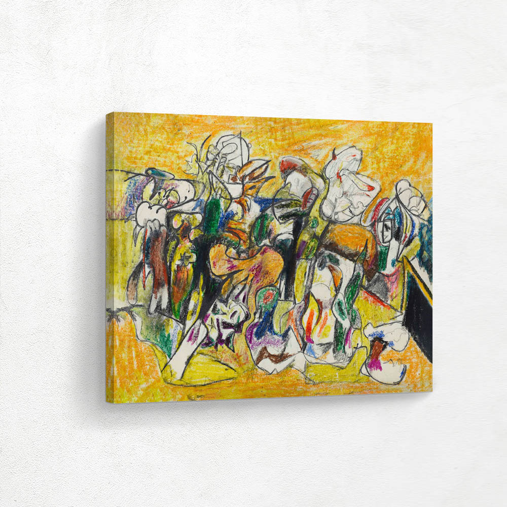 Untitled Abstract expressionist Drawing