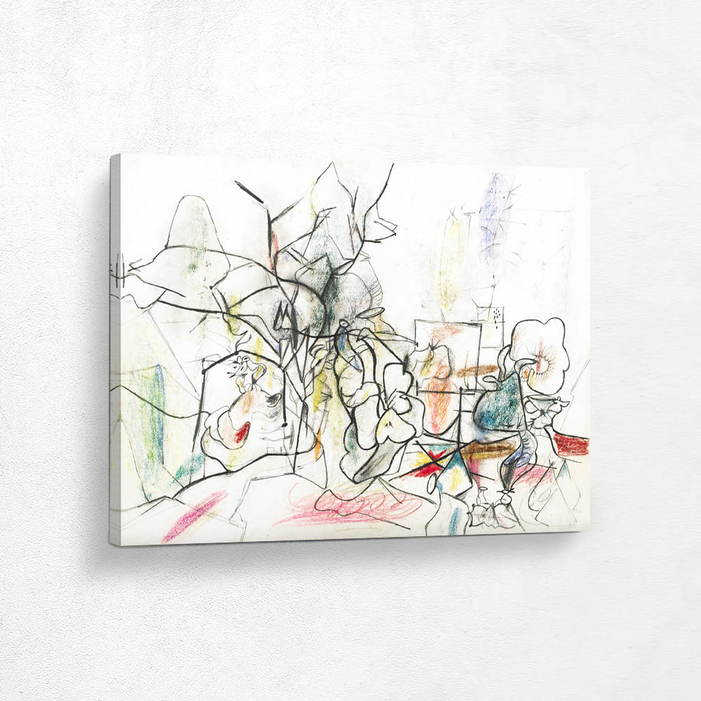 Untitled Abstract expressionist  Drawing