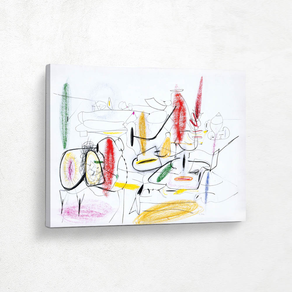 Untitled Abstract expressionist  Drawing