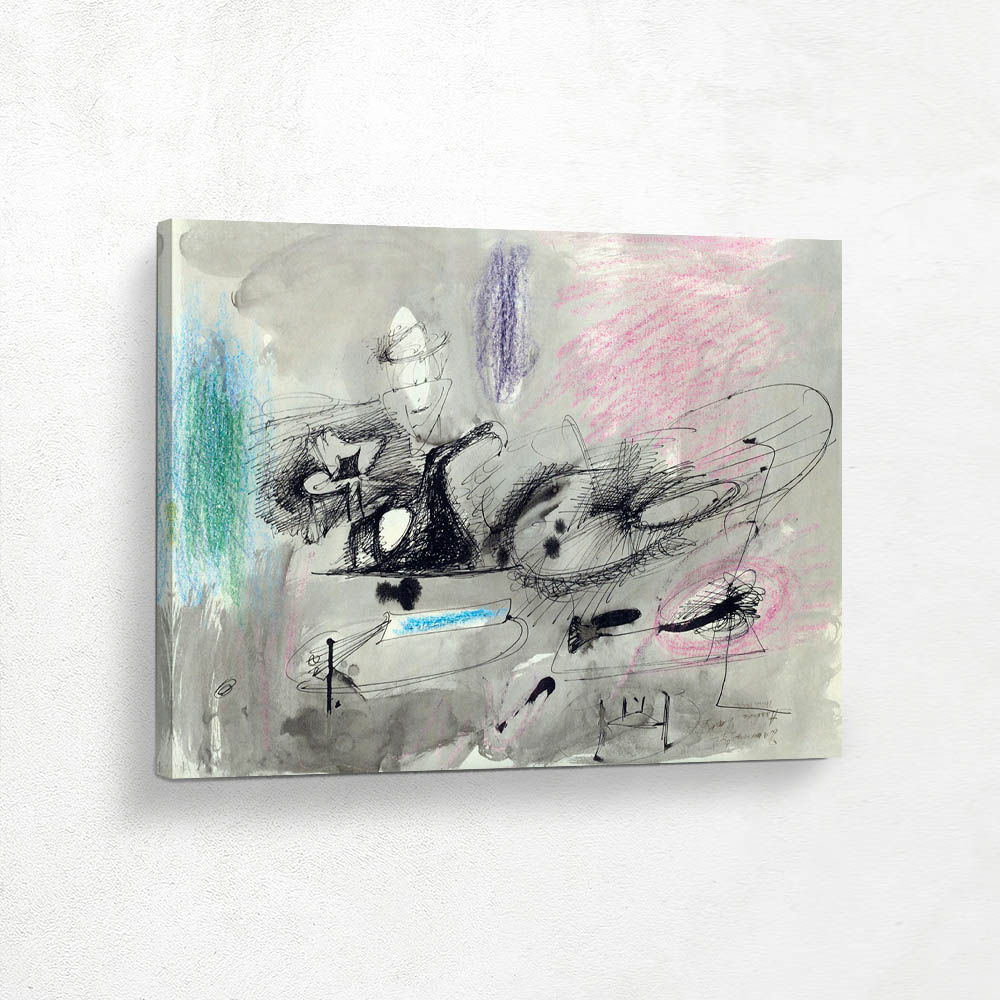 Untitled Abstract expressionist  Drawing