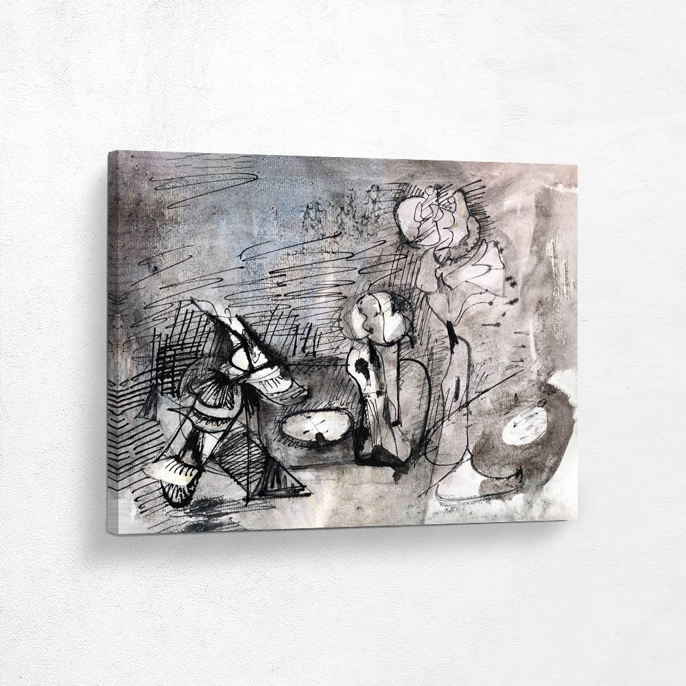 Abstract expressionist  Fireplace in Virginia