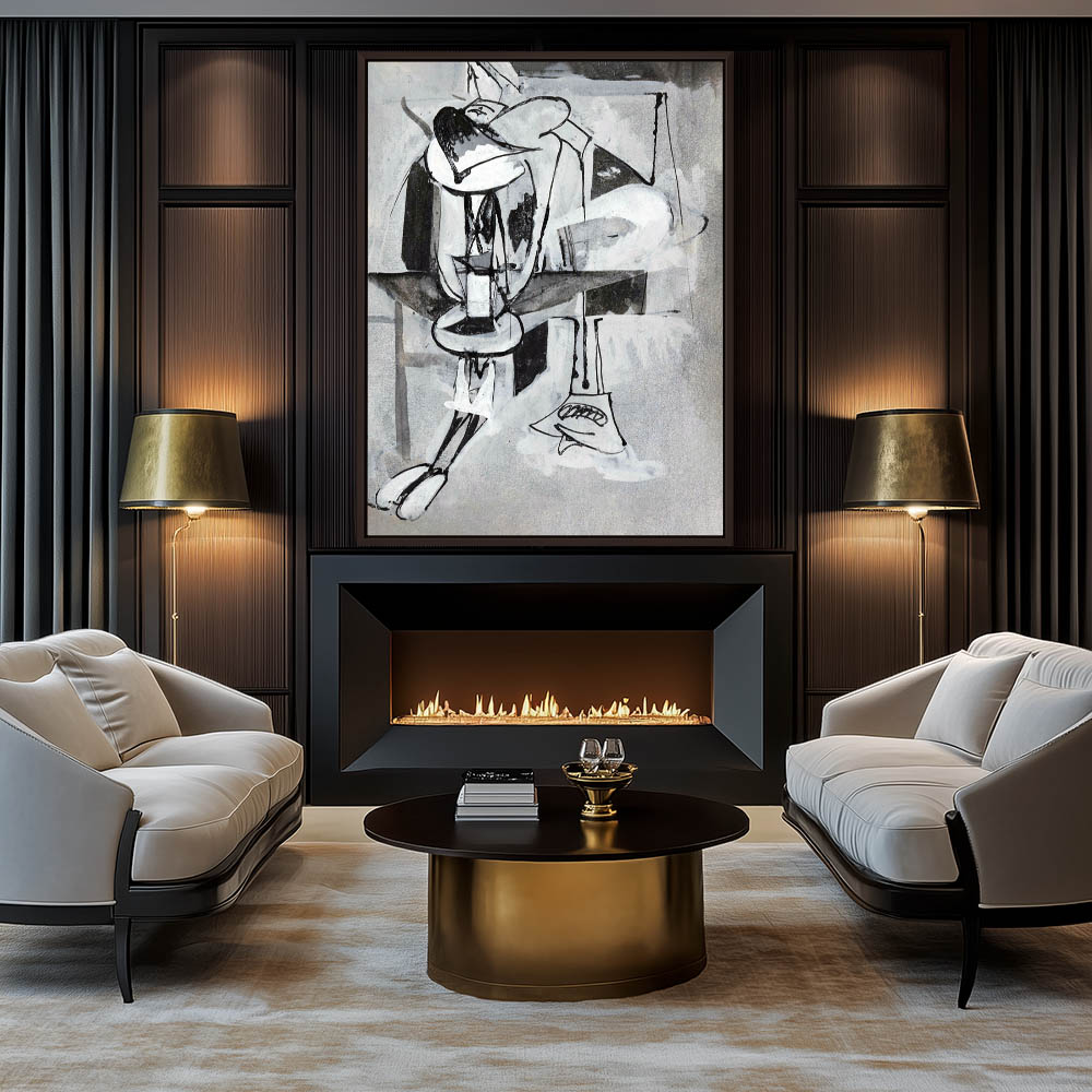 Agony Motif Painting - Image 3