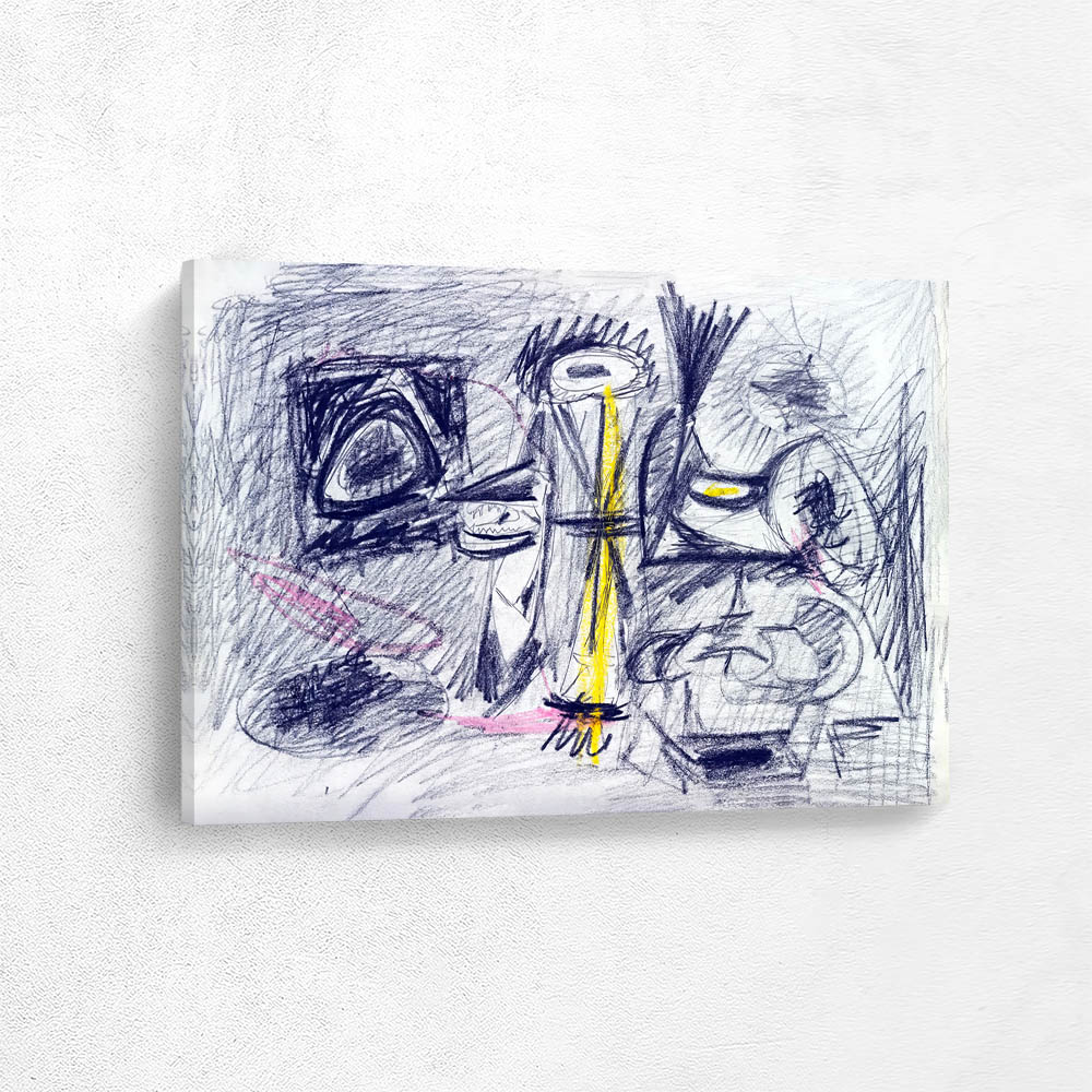 Untitled Abstract Expressionist Drawing