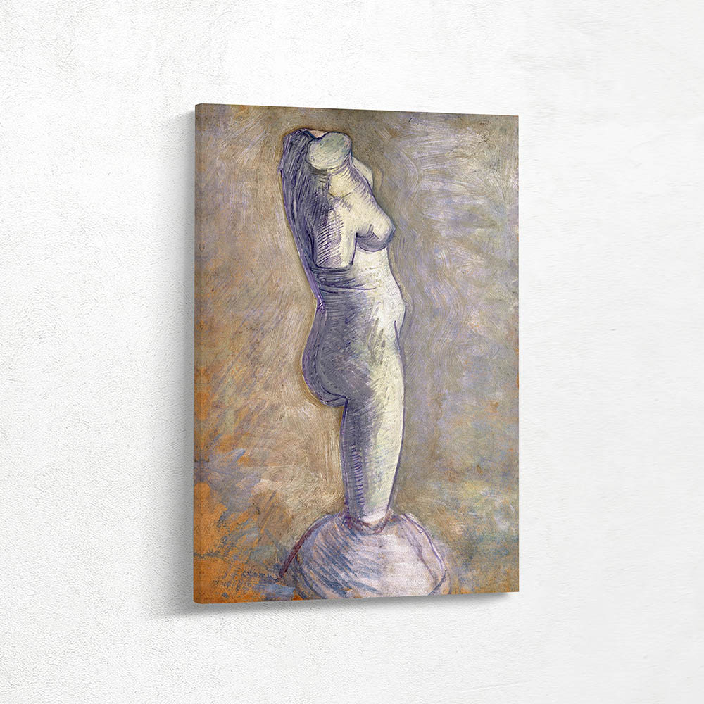 Plaster Cast of a Womans Torso Plaster Cast of a Womans Torso