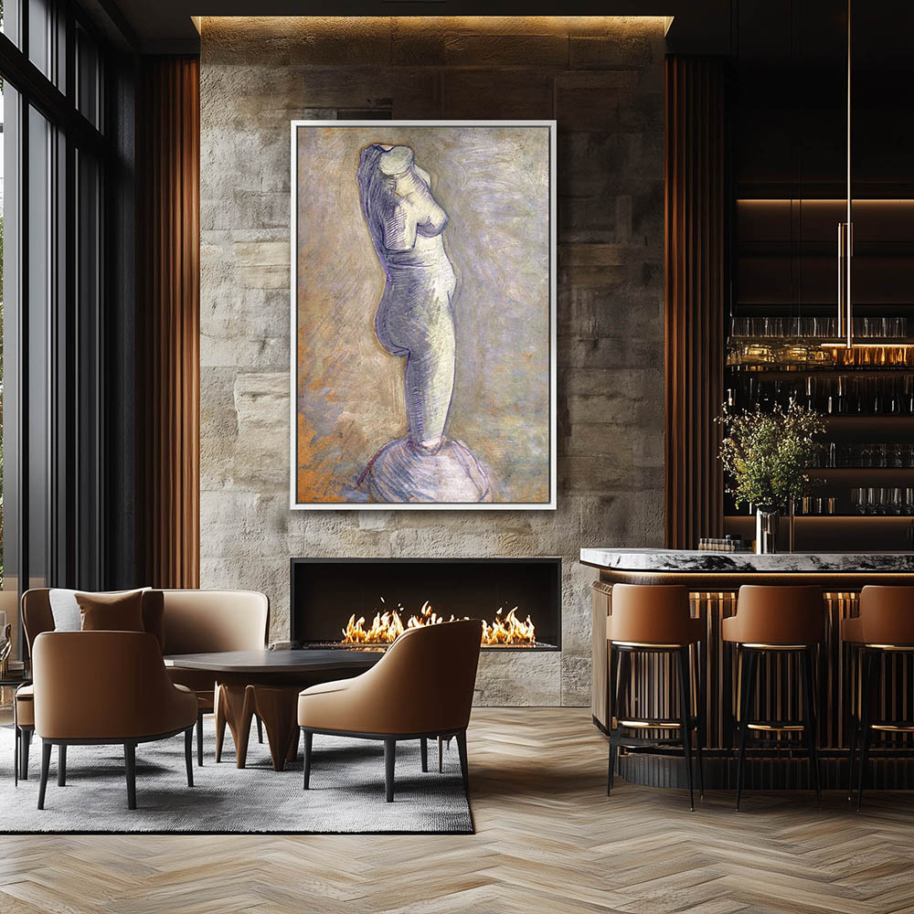 Plaster Cast of a Womans Torso - Image 4