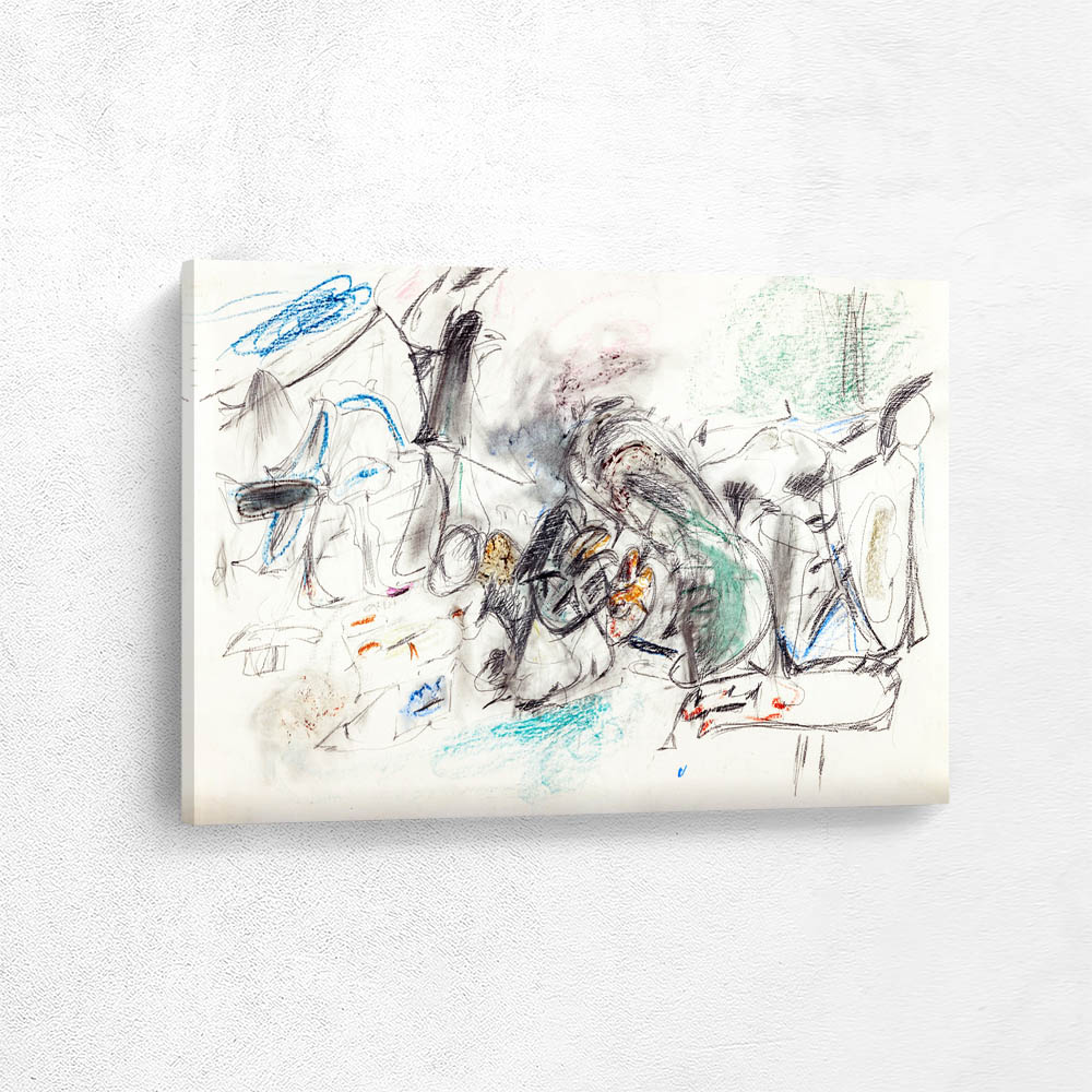 Untitled Abstract Expressionist Drawing