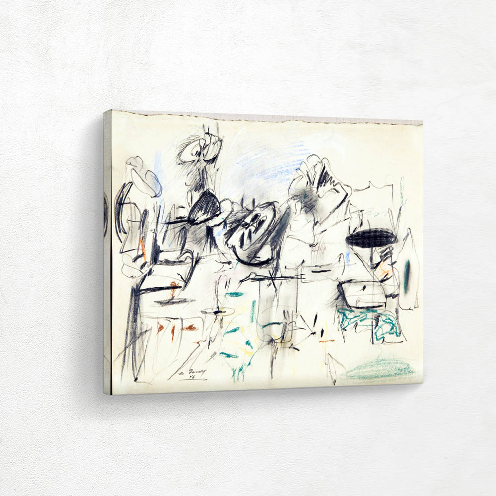 Untitled Abstract expressionist Drawing