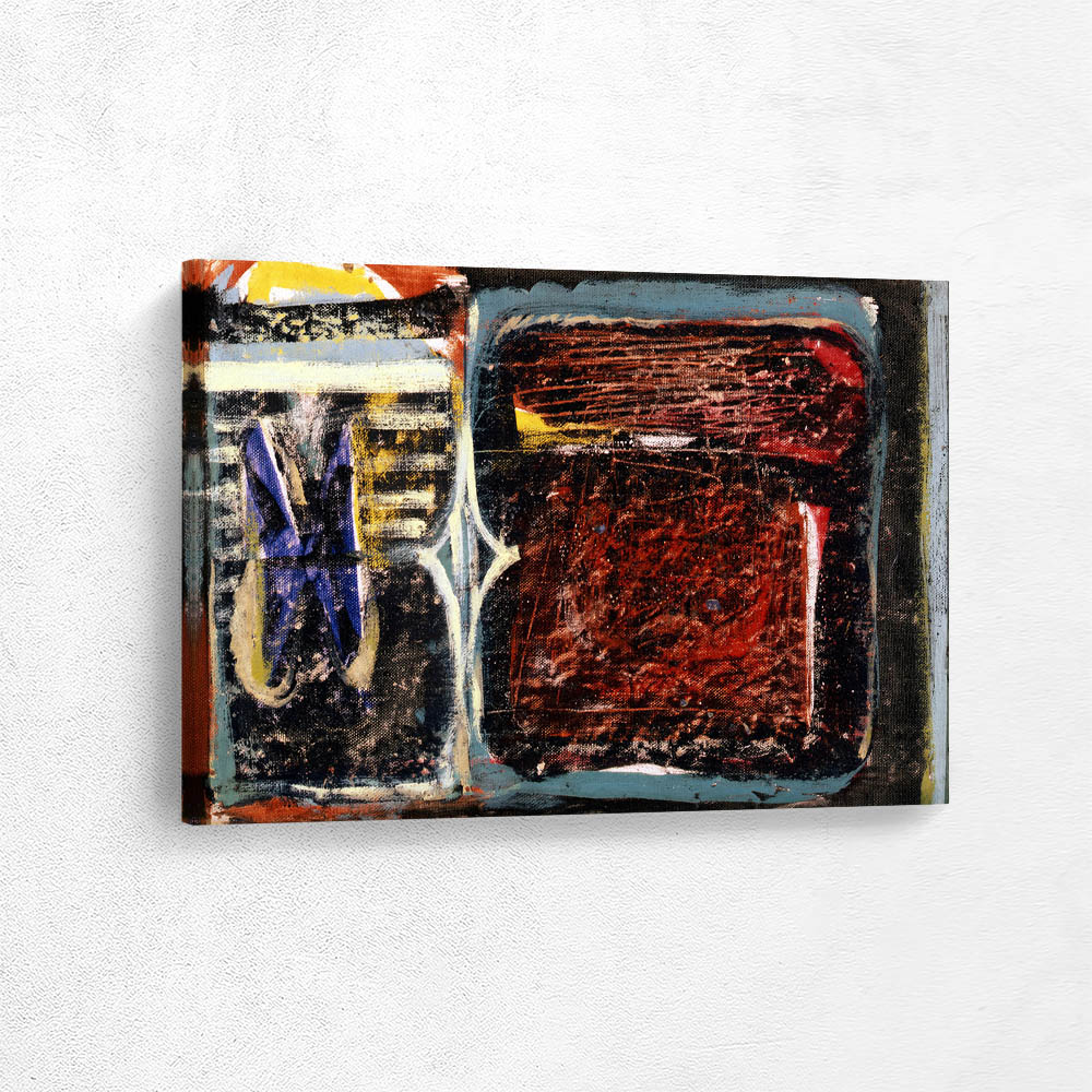 Untitled Abstract Expressionist Composition  Painting