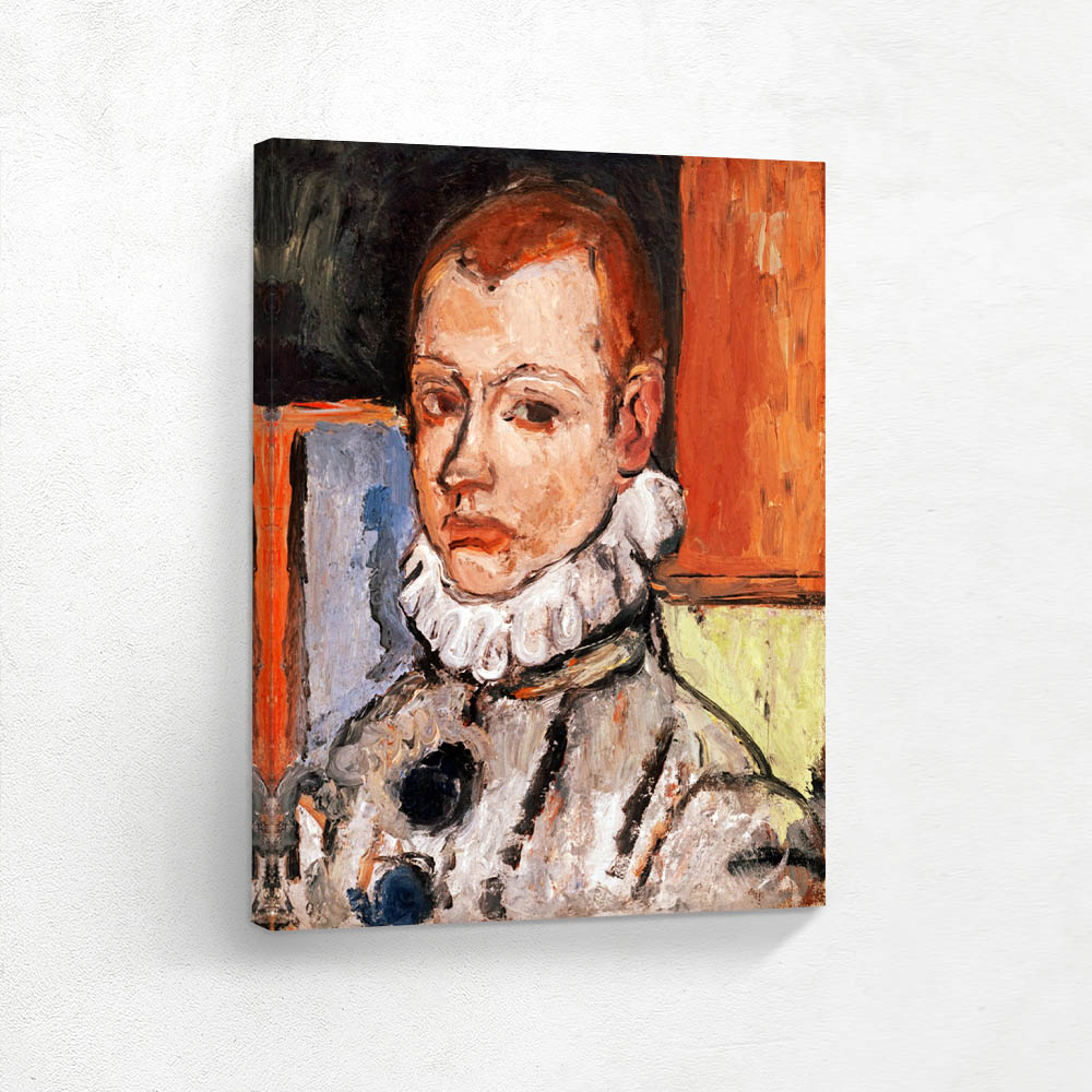 Portrait after Tintorettos Portrait of a Young Man