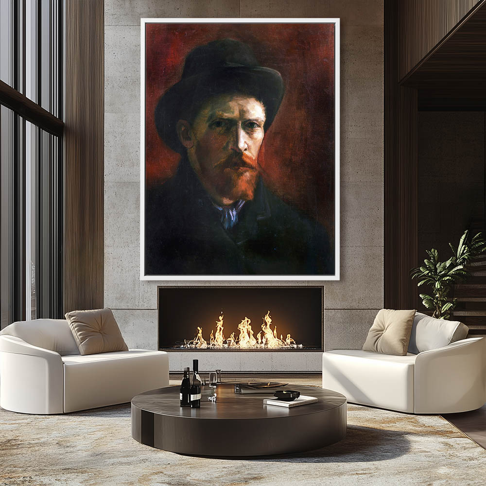 Self Portrait with Felt Hat - Image 4