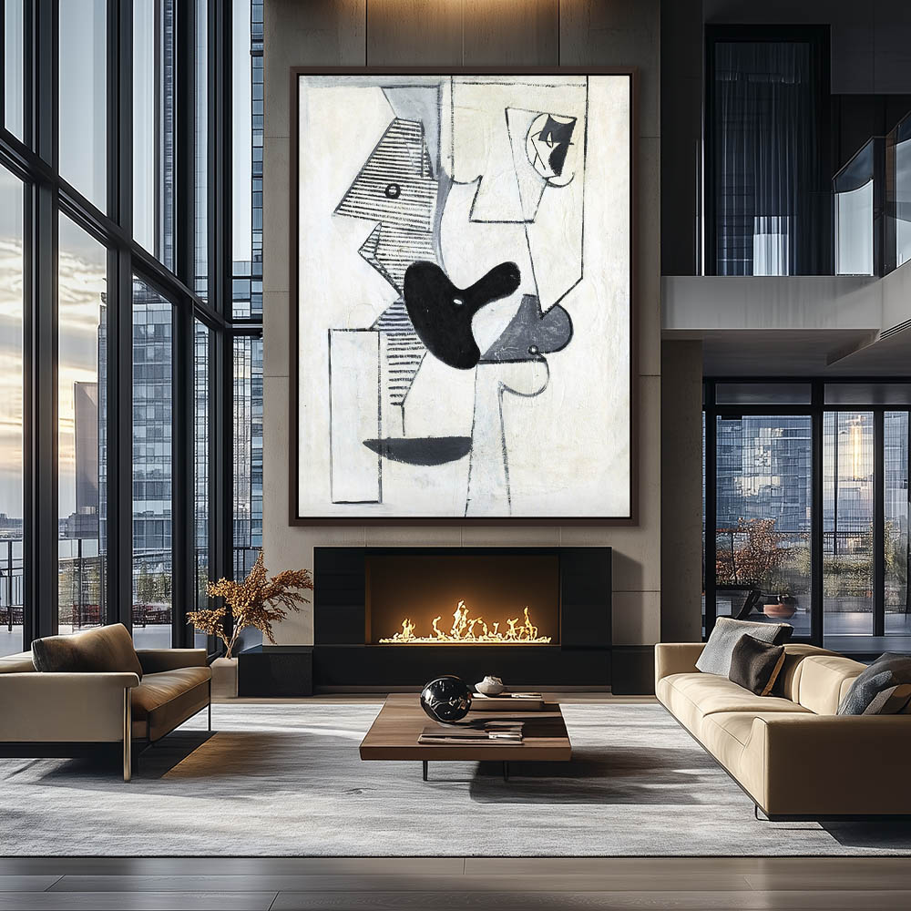 Abstract Seated Figure Variation - Image 3