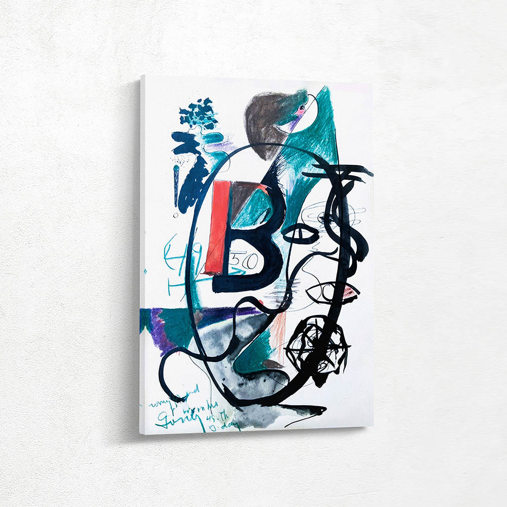 Abstract Birthday Card