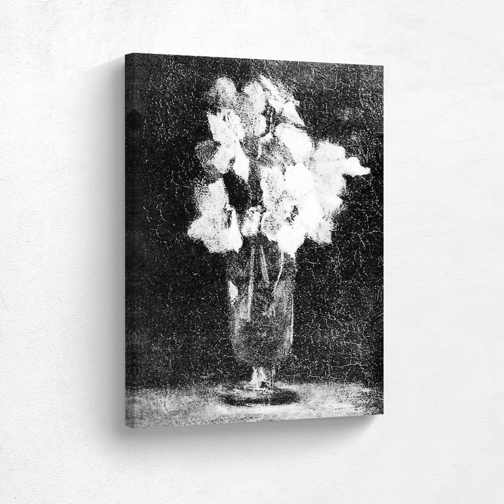 Glass with Hellebores