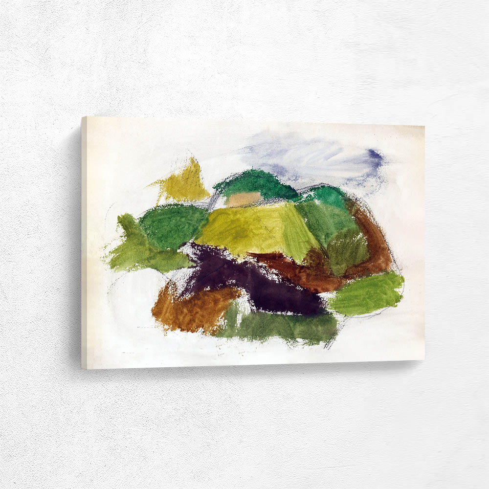 Abstract Landscape with Hills