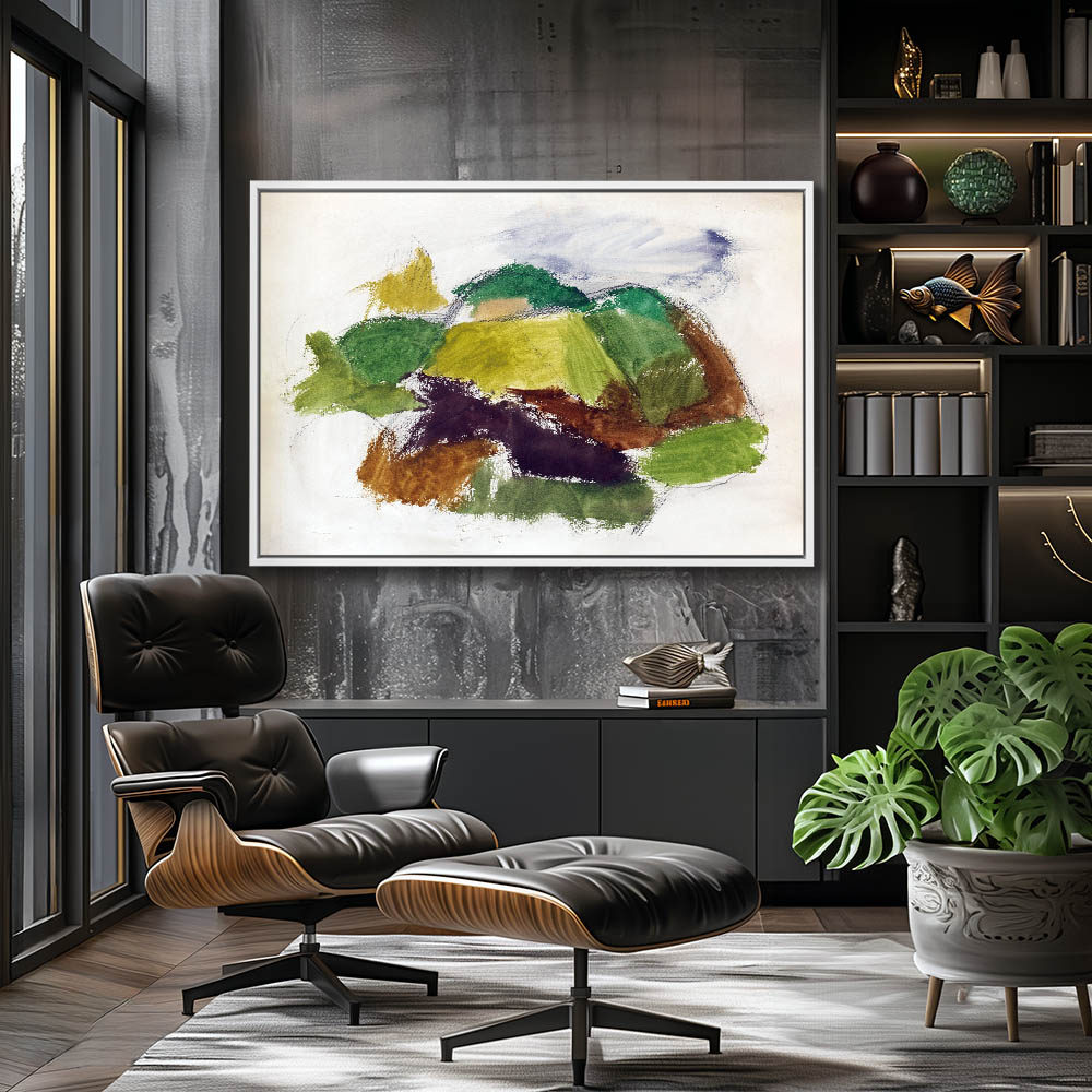 Abstract Landscape with Hills - Image 4