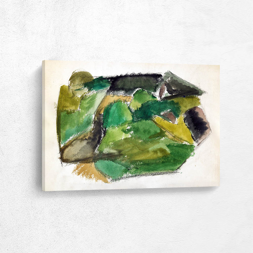 Abstract Landscape with Hills