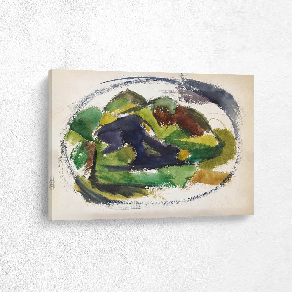 Abstract Landscape with Hills