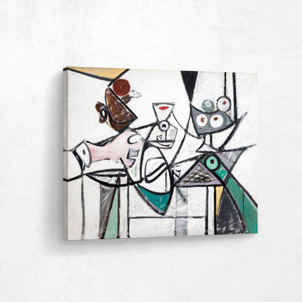 Abstract Still Life on Table