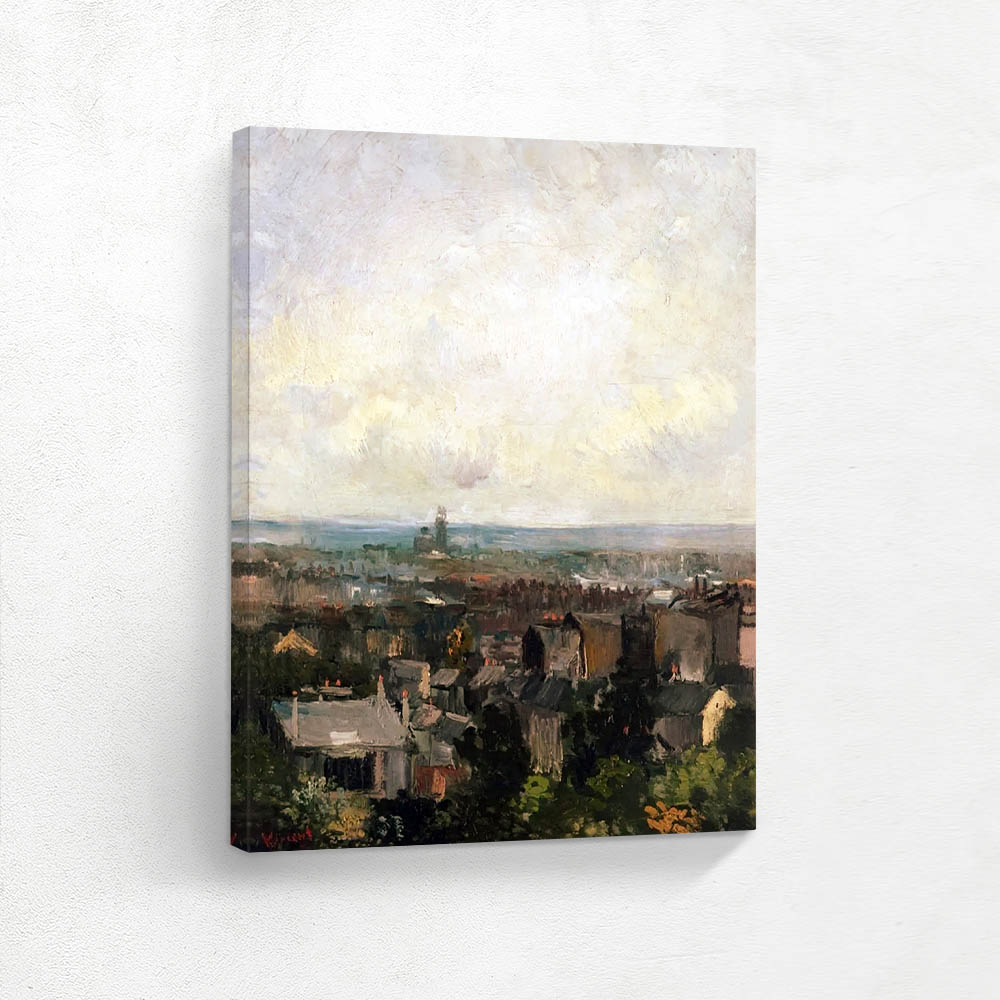 View of Paris from near Montmartre